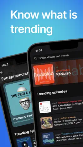 Game screenshot Podvine - Podcast Player App hack