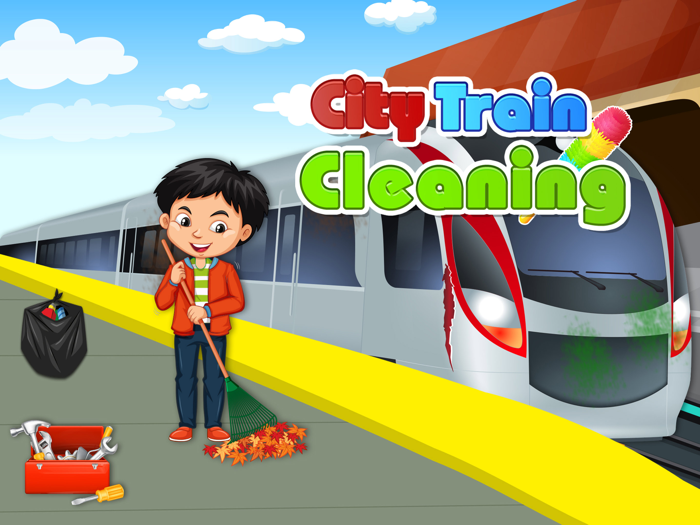 Train Sim Cleaning Games ASMR