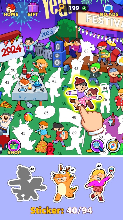 Sticker Notebook - ASMR Puzzle