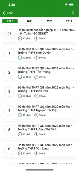 Game screenshot Ôn Thi THPT 2022 apk