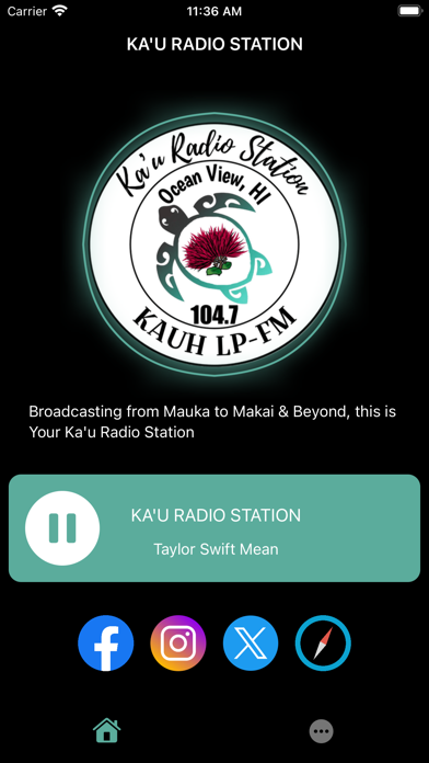 Ka'u Radio Station Screenshot