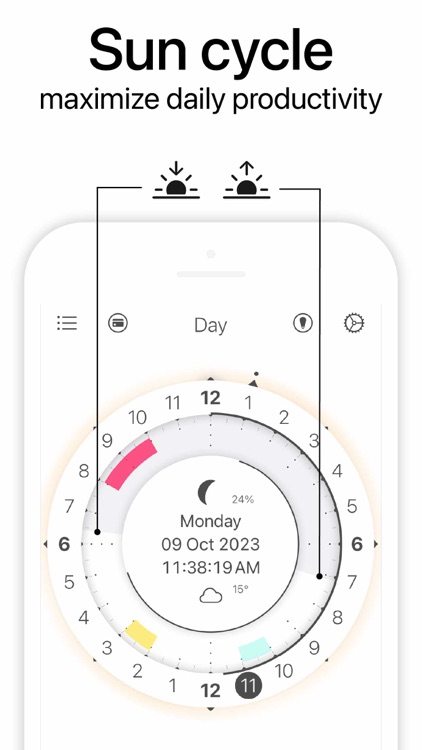 Clock Calendar CircleTime screenshot-7