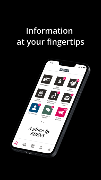 Screenshot 3 of EDENS Tenant Hub App