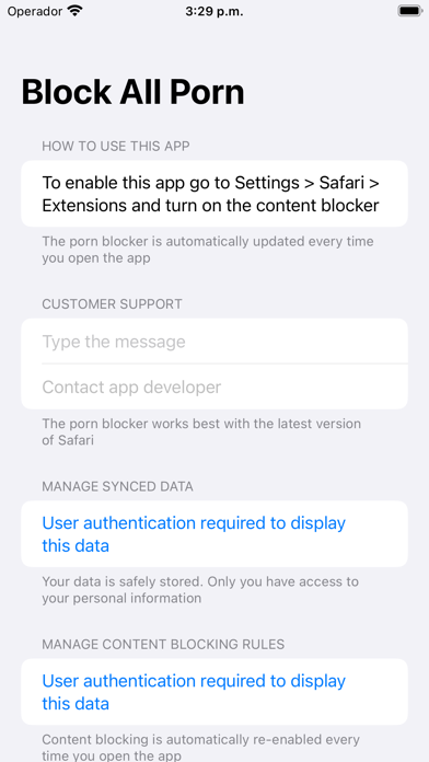 Block All Porn Screenshot