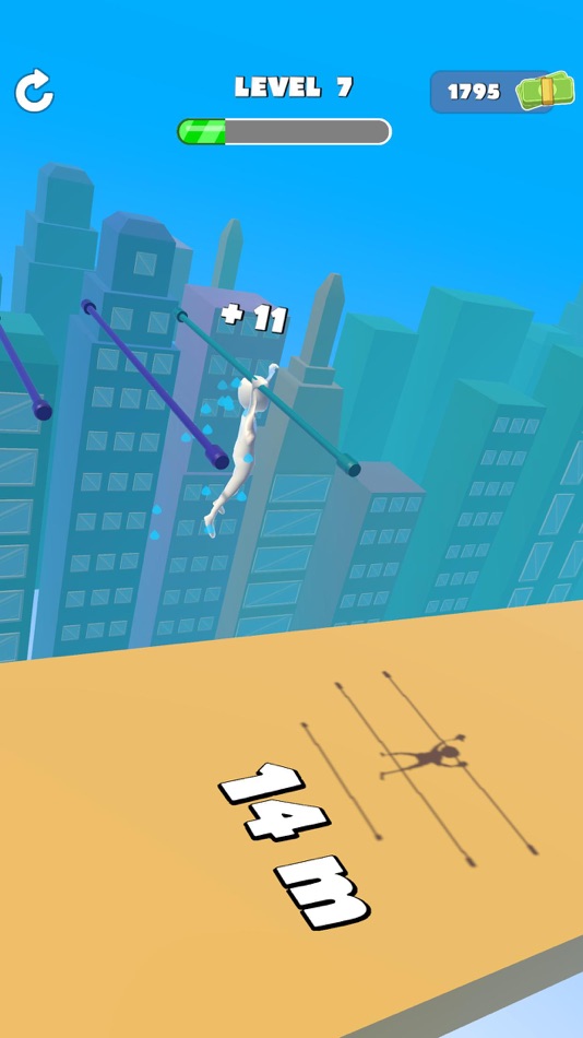 #2. Swingee! (iOS) 由: M8 Games