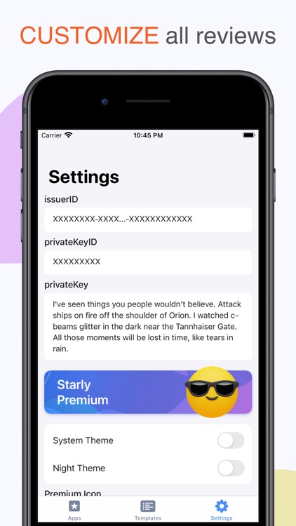 Starly: reviews, reply to apps screenshot-4