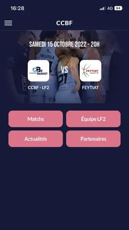 Game screenshot C’Chartres Basket Féminin mod apk