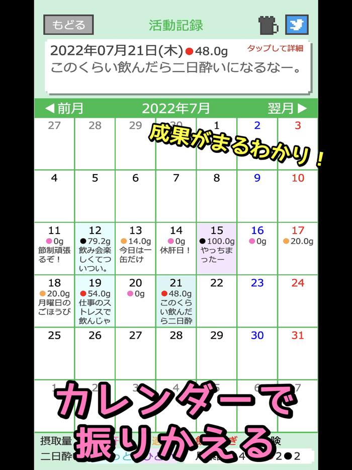 減酒記録アプリ - 飲酒チェッカー節子ちゃん