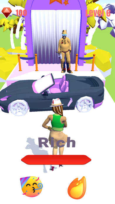 Happy Island Run 3D Game Screenshot
