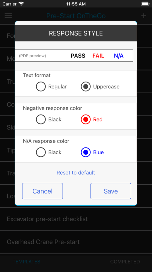 #8. Pre-start OnTheGo (iOS) By: Job Safety OnTheGo Pty Ltd