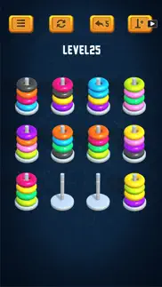 hoop stack color: sort puzzle iphone screenshot 4