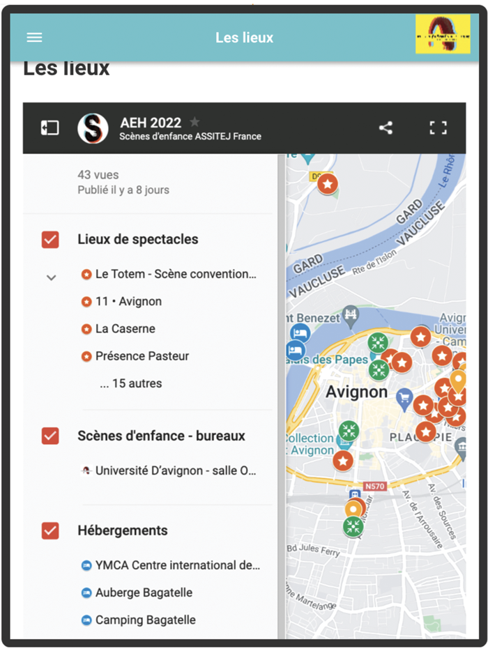 Avignon Enfants à lhonneur