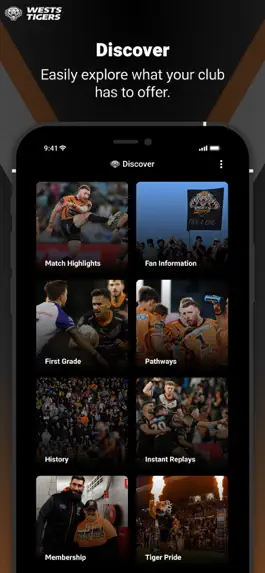 Game screenshot Wests Tigers hack