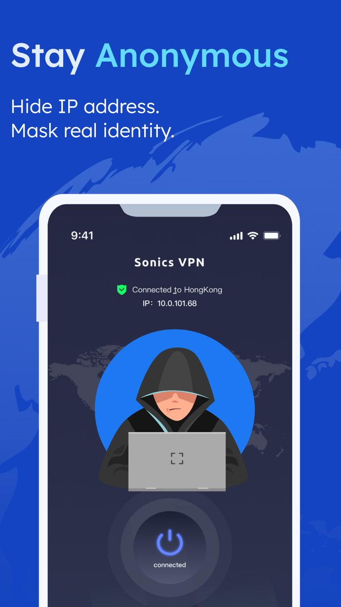 Sonics VPN Fast and Private