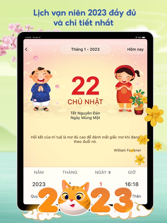 Screenshot #4 pour Lịch Vạn Niên 2023