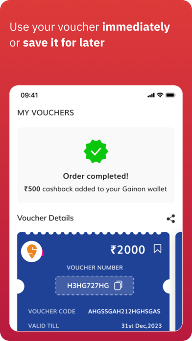 Gainon: Spend smart, Save more Screenshot