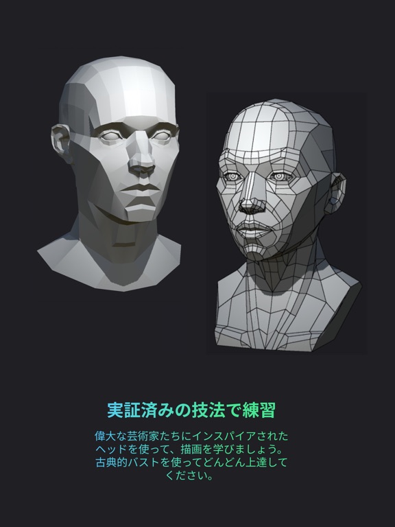 Head Model Studio - アートスタディのおすすめ画像4