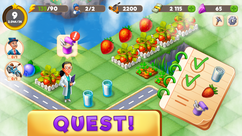 #4. Mergington Town: Merge & Build (iOS) Podle: 4Enjoy Games