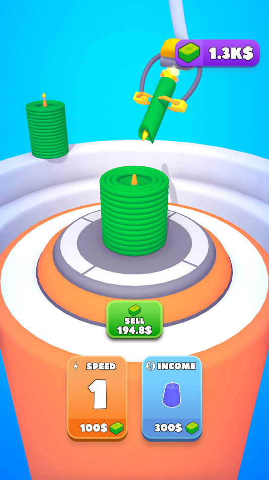 #1. Spiro Candle 3D (iOS) 由: tiplay studio Oyun ve Teknoloji Anonim Sirketi