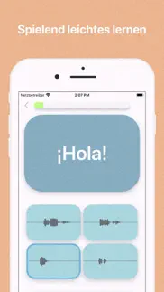 spanisch für anfänger iphone screenshot 2