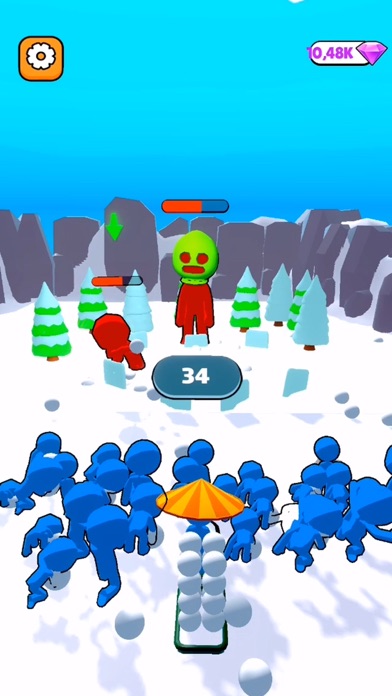 Snowball Neighborhood Fight Screenshot