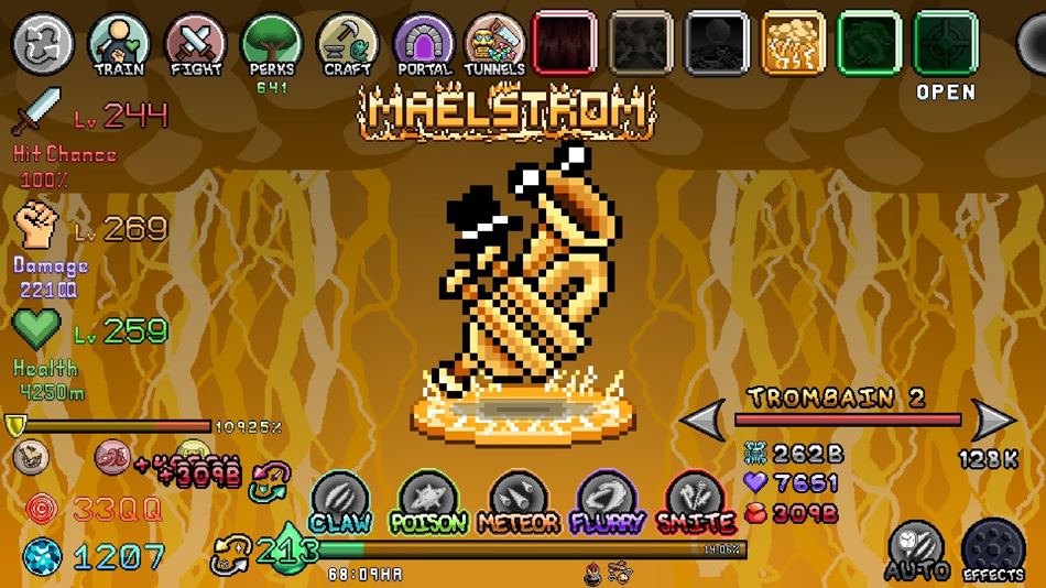 #4. Idle Skilling (iOS) By: Lavaflamestudios LLC