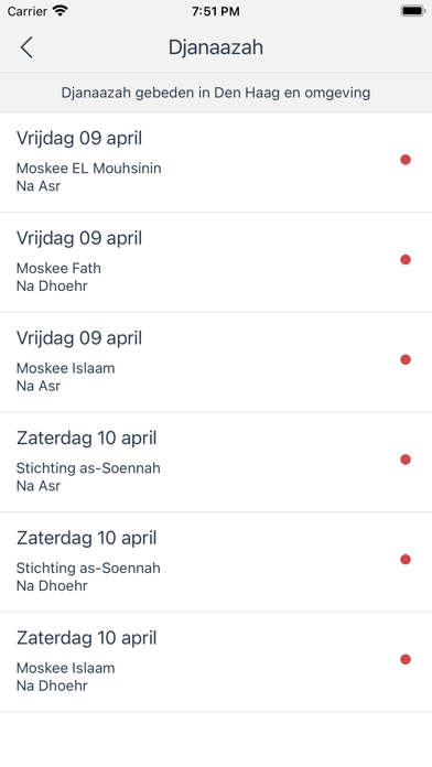 al-Yaqeen iPhone app afbeelding 5