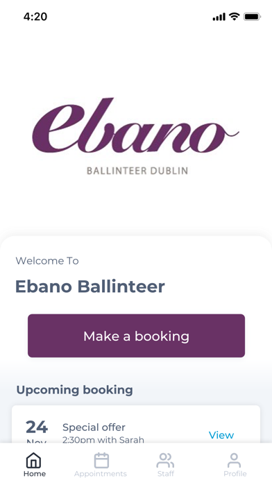 Ebano Ballinteer Screenshot