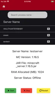 How to cancel & delete mineos server switch 2
