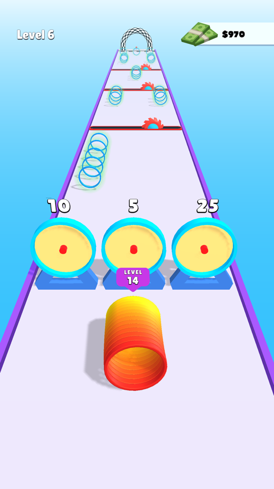 #7. Circle Stack Run (iOS) 由: Aden Games