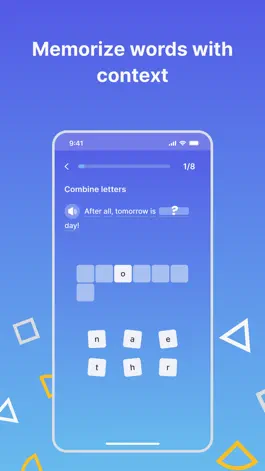 Game screenshot eLang Words: Train Vocabulary hack