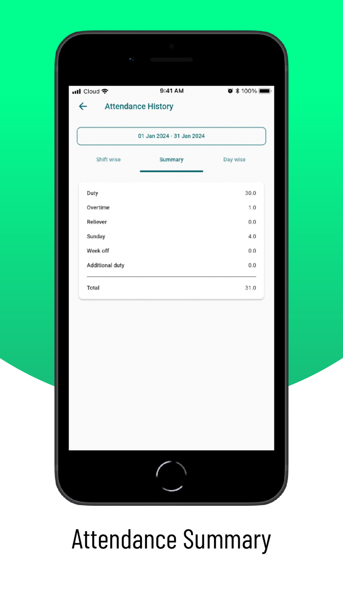 Pages - Attendance and Payroll