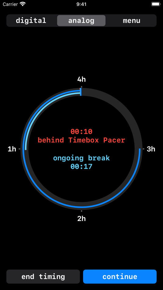 #2. Timebox Pacer (iOS) By: Jovan Jovanovski