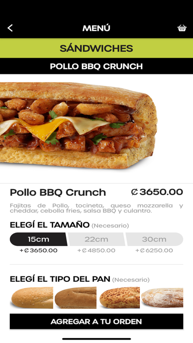 Quiznos Costa Rica Screenshot