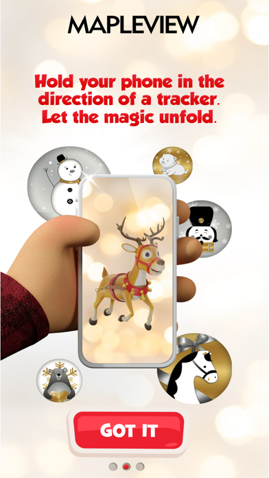 Mapleview Holiday AR Screenshot
