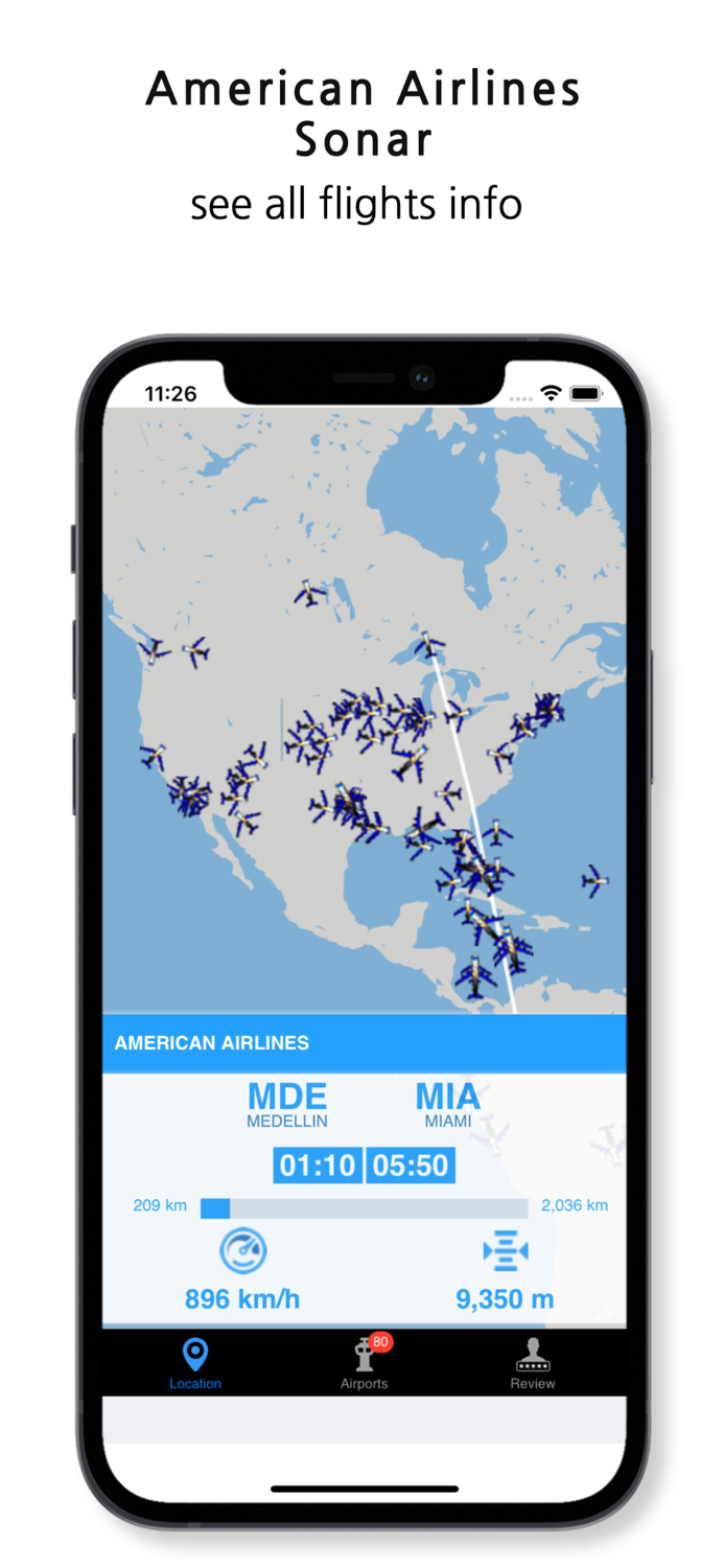 American Airlines Sonar