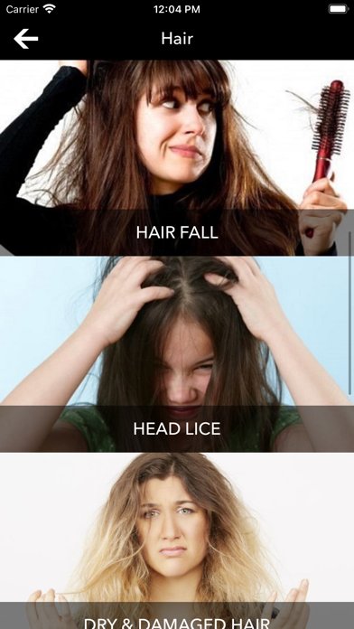 How to care for hair face body Screenshot