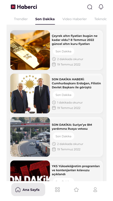 Haberci TR Screenshot