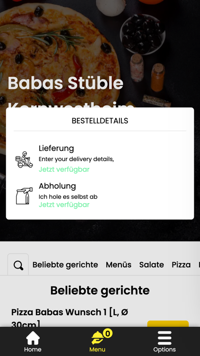 Babas Stüble Kornwestheim Screenshot