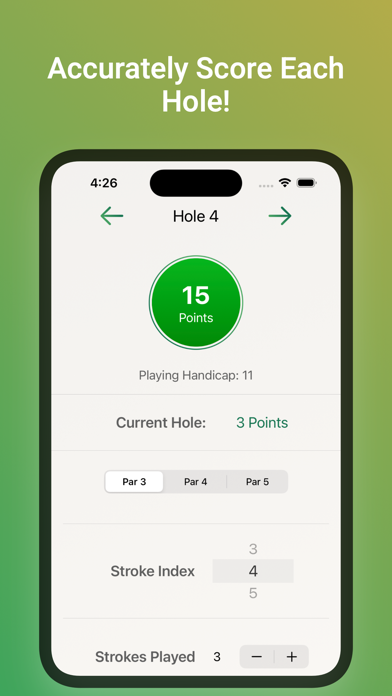 StablefordGolf Screenshot