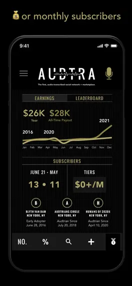 Game screenshot Audtra—audio social network hack