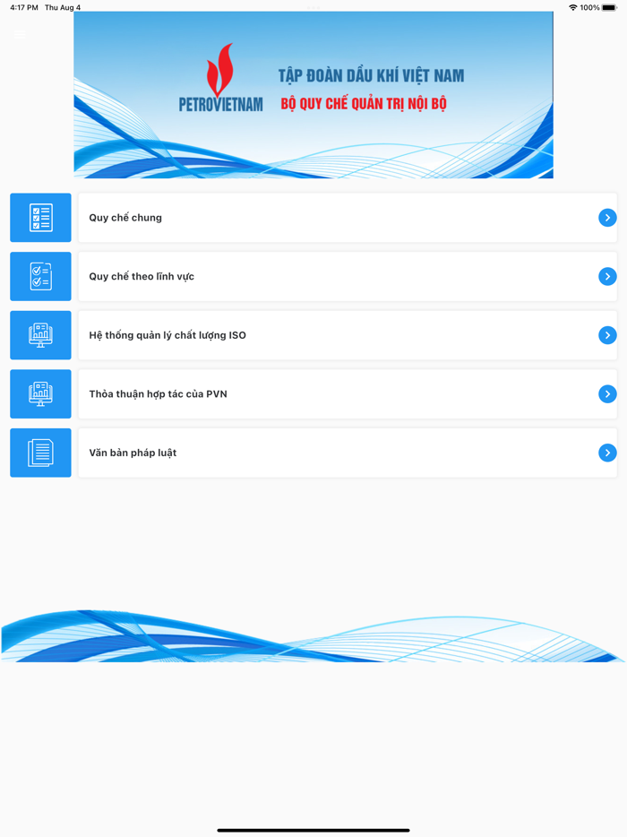 Bộ Quy Chế PVN