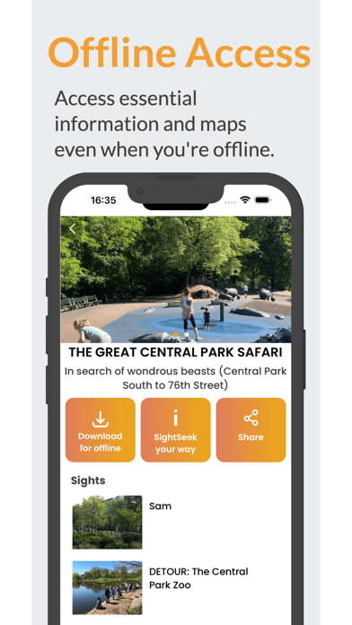 SightSeekerApp iPhone screenshot 5 - Travel app