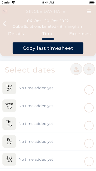 Oakley Recruitment ETimesheets Screenshot