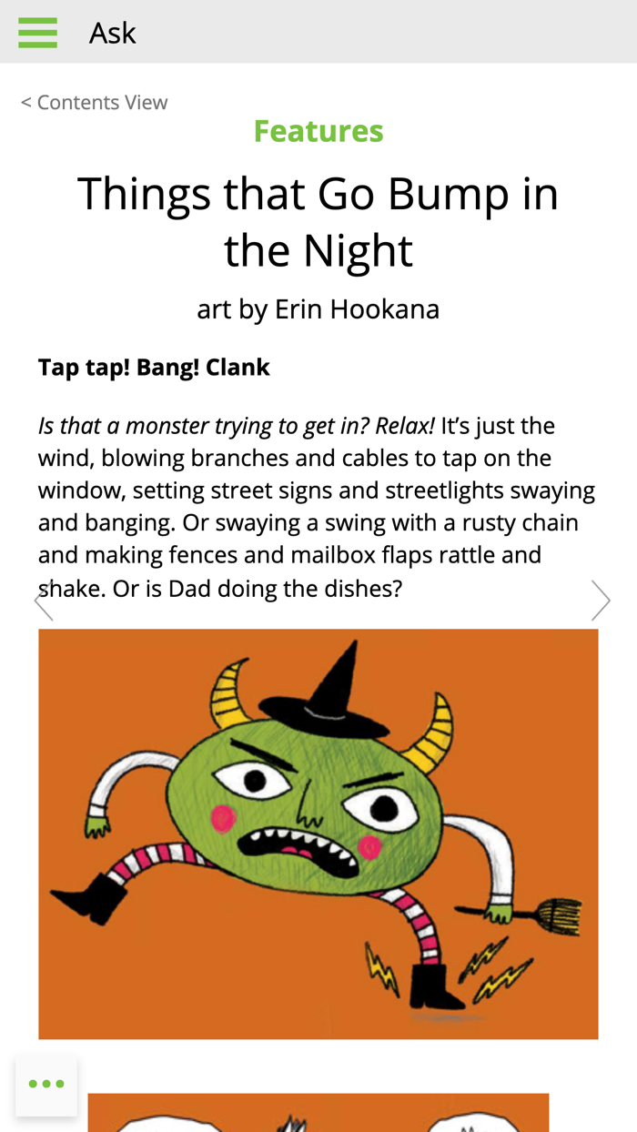 Ask Magazine Science and arts