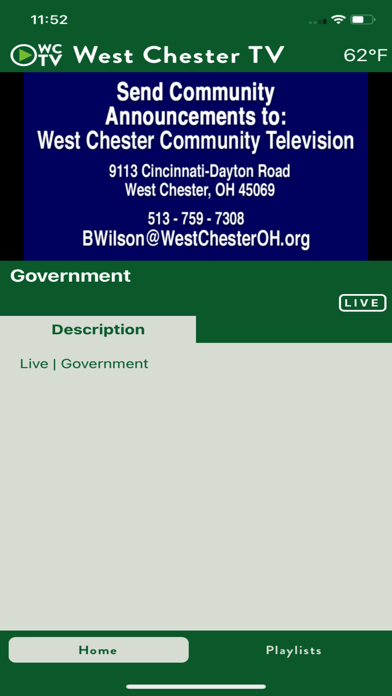 West Chester TV Screenshot