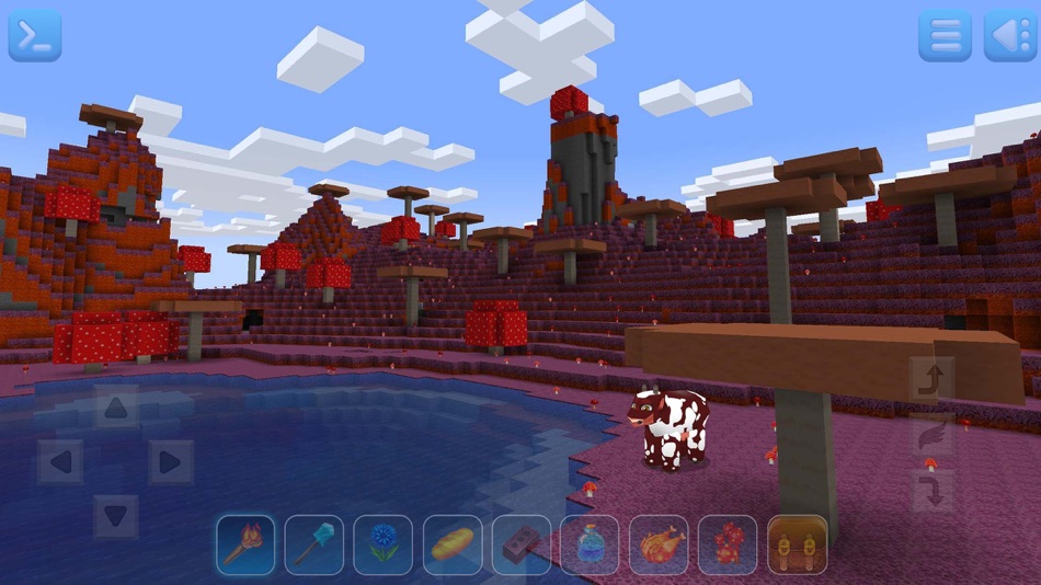#10. RealmCraft - Block Craft World (iOS) Bởi: Tellurion Mobile