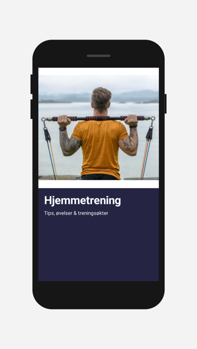 Hjemmetrening.no Screenshot