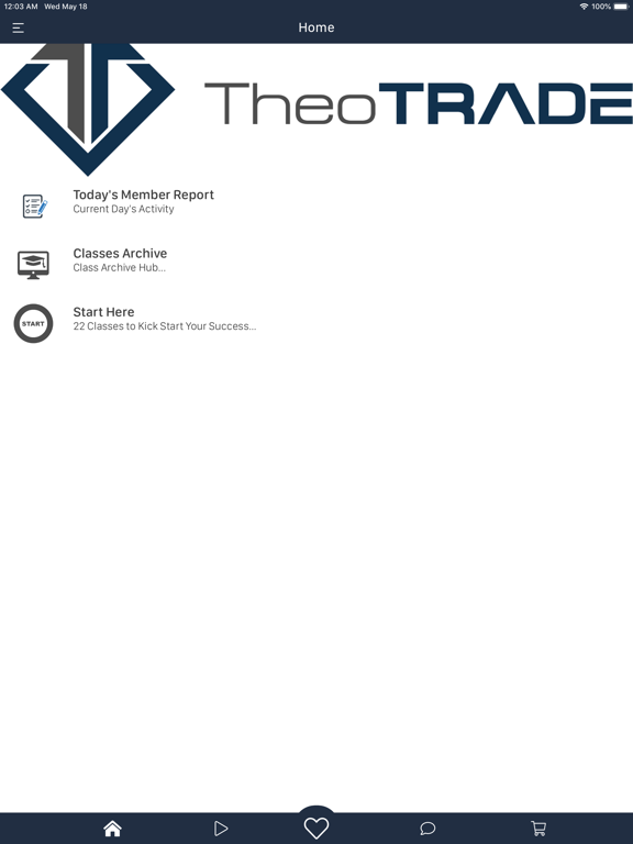 Screenshot #4 pour TheoTRADE Mobile