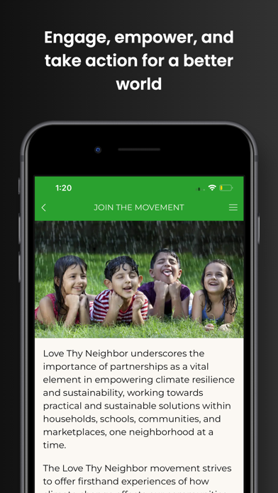 Love Thy Neighbor Movement Screenshot